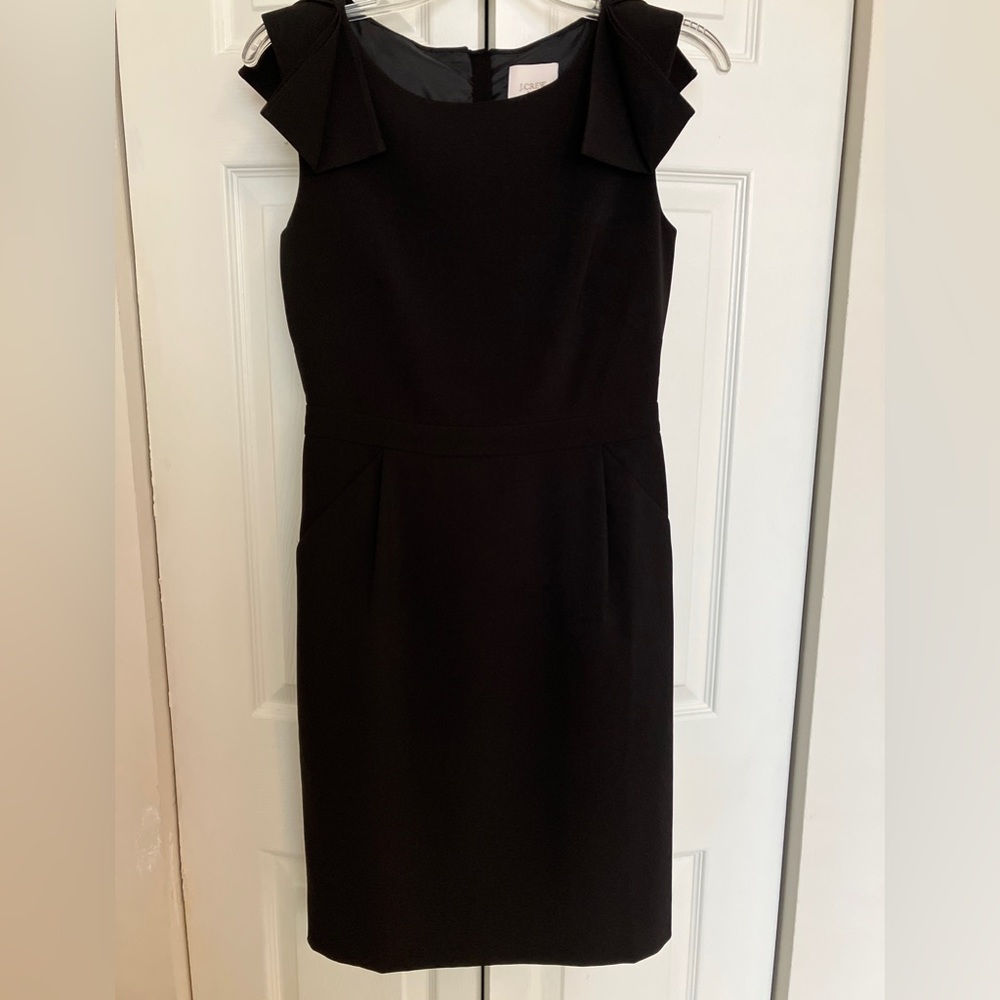 JCrew Bow Detail Suiting Dress